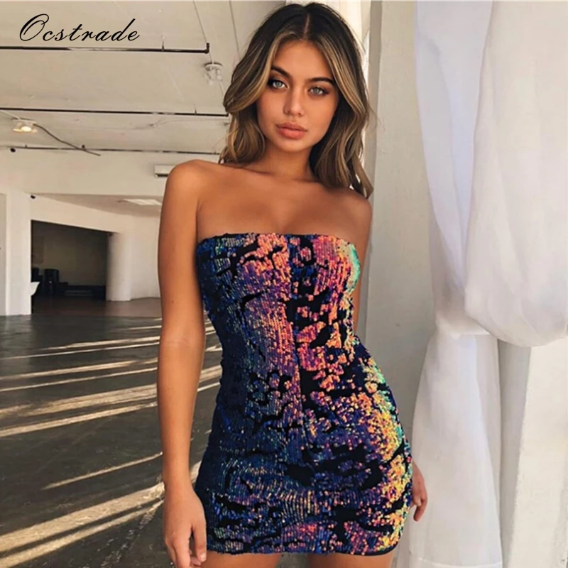 Purple Cocktail Dress 2018