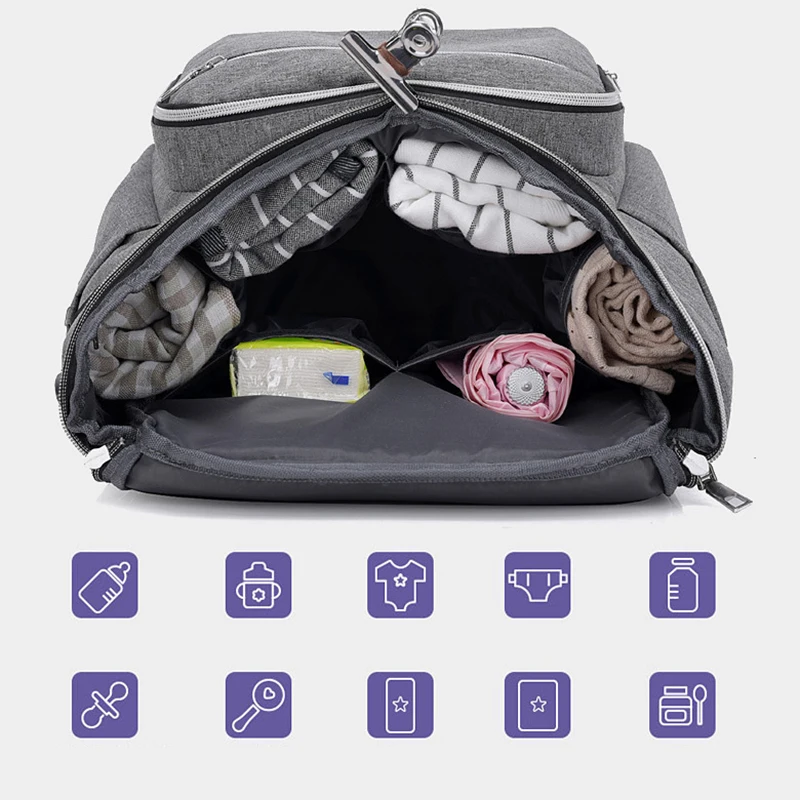 Детские Водонепроницаемый пеленки мешок Мумия для беременных Сумки для подгузников путешествия большой рюкзак для грудных детей с