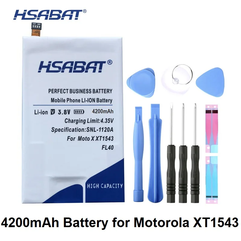 

HSABAT 4250mAh FL40 Battery for Motorola Moto X 3A Dual XT1543 XT1565 Droid Maxx 2 XT1560 XT1561 XT1562 XT1563