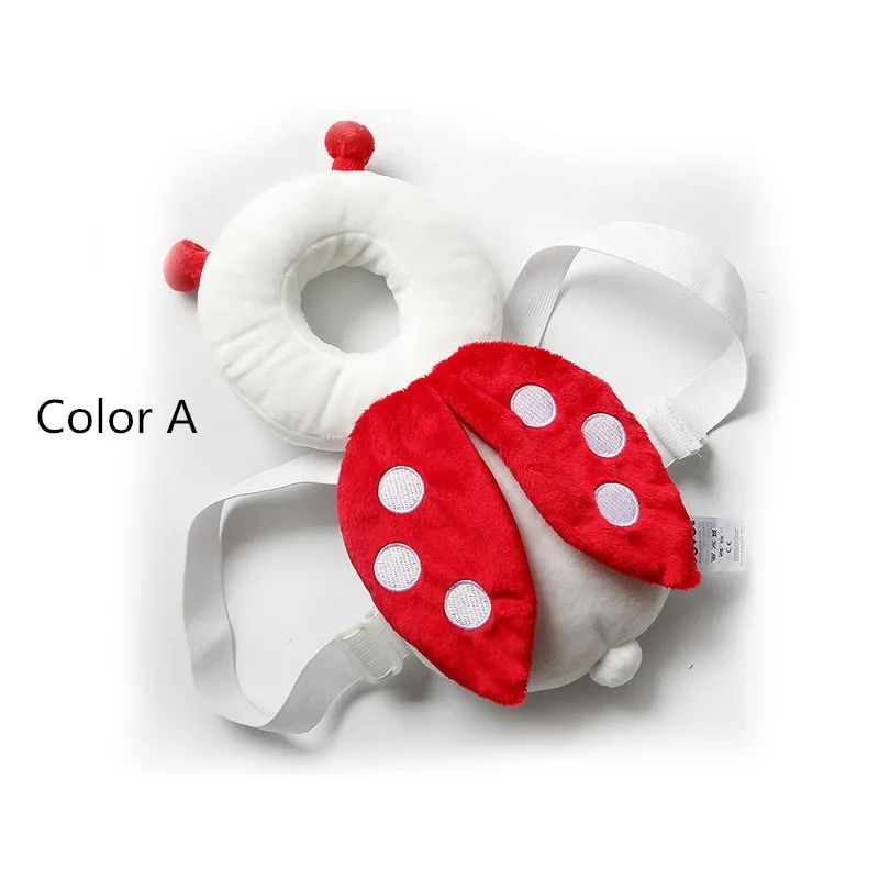 Новейшая детская подушка для защиты головы, подголовник для малышей, подушка для шеи, милые крылья, Подушка для кормления, защита от падения, LA87296 - Цвет: Color A
