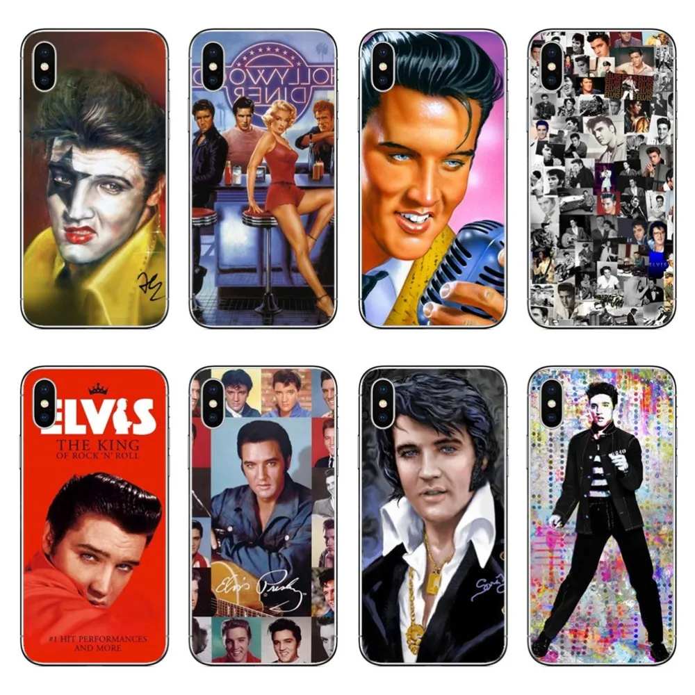 Жесткий чехол Elvis The King Of Rock для ПК iPhone 5 5S SE 6 S Plus 7 XS Max XR 8 X 1 | Мобильные телефоны и