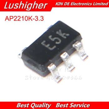 

10pcs AP2210K-3.3 SOT23-5 AP2210K sot23 3.3V AP2210K-3.3TRG1 new origianl