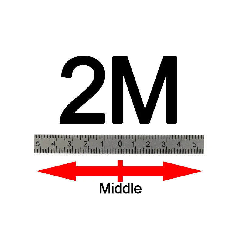 Метрическая Торцовочная Т-образная рулетка 1 м-5 м самоклеящаяся шкала из нержавеющей стали линейка для трекового маршрутизатора Настольная пила столярные инструменты - Цвет: 2M-Middle