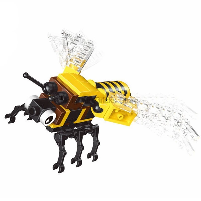 

Locking Duplo Animal Forest Insects Flying Melissa King 1PCS Characters Children's Toy Building Blocks Compatible with Lockings