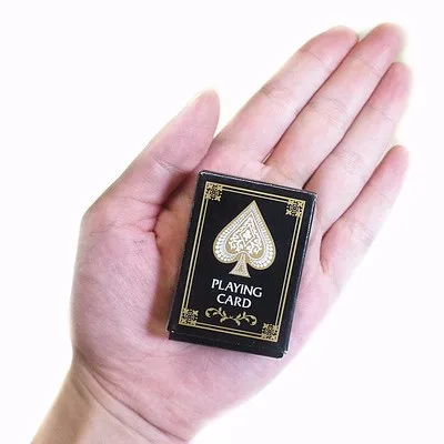 Портативный мини-маленький набор для покера, интересные игральные карты, настольная игра вне улицы или путешествия, мини-размер Pokers easytaking