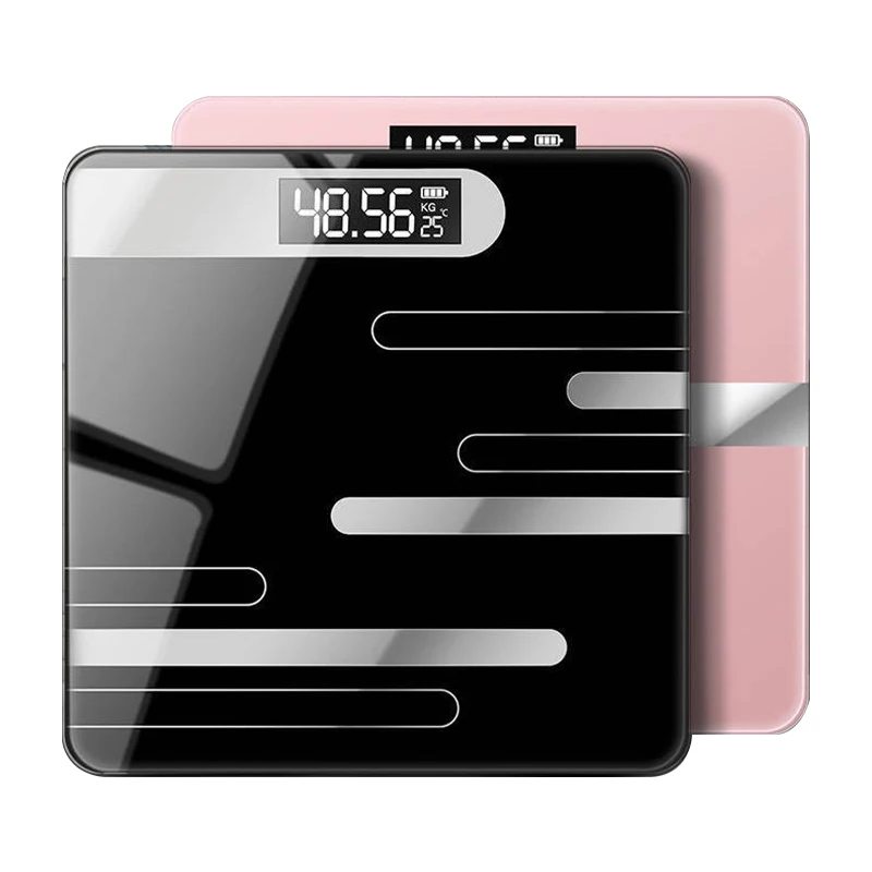 

Bathroom floor scales Body Scale Glass Smart Electronic Scales Battery Type LCD Display Body Weighing Digital Weight Scale