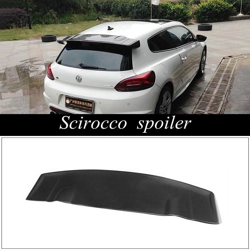 Автомобильный Стайлинг MONTFORD подходит для Volkswagen VW Scirocco 2010 2011 2012 2013 2014 углеродное