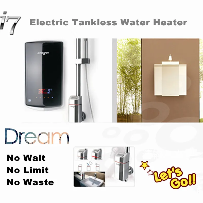 Electric Instant Hot Water Heater 8500w Bathroom Bedroom Hotel Electric Instant Hot Water Heater 8500w Bathroom Bedroom Hotel Dormitory Rapid Induction Tankless Shower Energy Saving Free Ship In Heaters