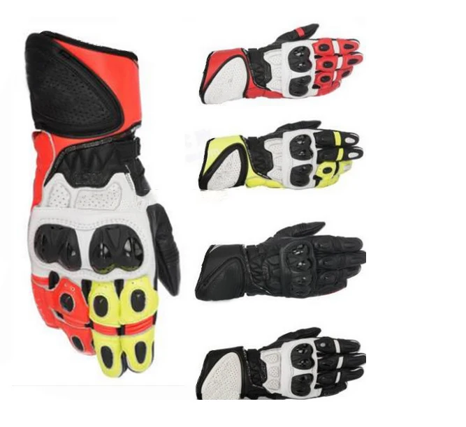 

Professional GP PLUS R Motorcycle Racing Gloves Fireproof Lining Full Leather Gloves Speed Super Moto Protective Gear Gloves