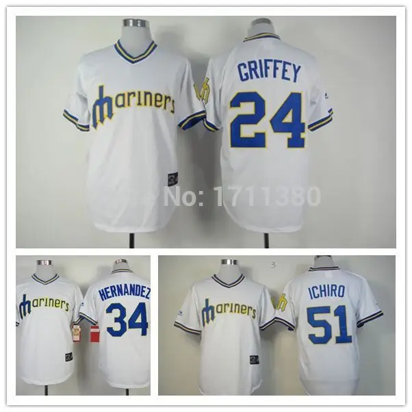 ken griffey jr mariners jersey throwback