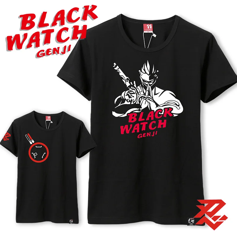 Футболка с коротким рукавом Blackwatch Genji 4 цвета|t shirt|summer t shirtt-shirt black |