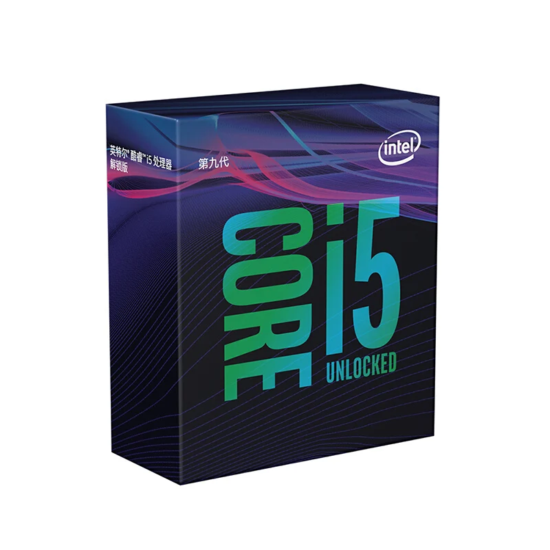 Intel Core i5-9600K настольный процессор 6 ядер до 3,7 ГГц Turbo разблокированный LGA1151 300 серия 95 Вт