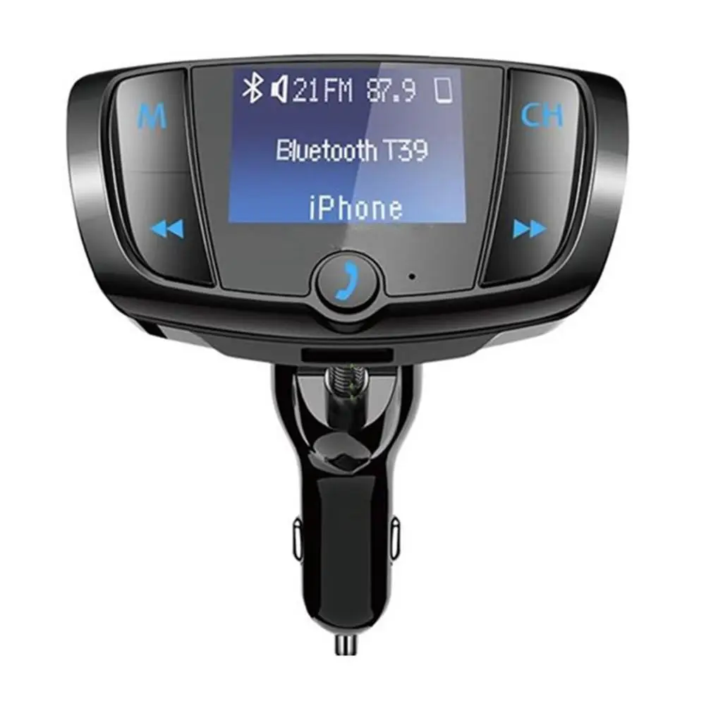 Беспроводной автомобильный Bluetooth fm-передатчик Handsfree MP3-плеер USB зарядное устройство