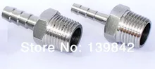 Free shipping 1 set of Brass Male Hose Barb - 1/2 x(8mm,10mm,12mm)Barb, Homebrew Hardware, Pump fitting barb wire omnibus volume 1
