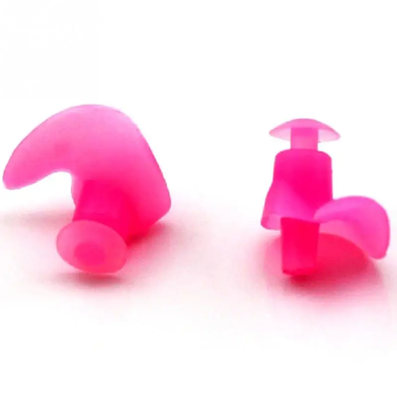 1 Pair Soft Ear Plugs Environmental Silicone Waterproof Dust-Proof Earplugs Diving Water Sports Swimming Accessories