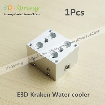 

Kraken Water Cool Heatsink Quad Nozzles Hotend Heat Sink Extruder Head Aluminum for 1.75mm 3mm Print Head 3D Printer