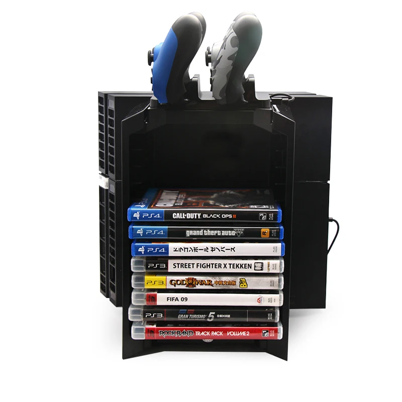 Multifunction Cooling Fan Vertical Bracket Storage Disk Multifunction Cooling Fan Vertical Bracket Storage Disk Holder For Ps4 Playstation 4 Pro Slim Pad Charging Station On Aliexpress Alibaba
