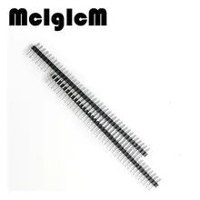 30pcs, 2mm 40 Pin Male Single Row Pin Header Strip, pin header 2.0mm male pin header connector Free Shipping