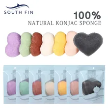 Натуральный Heart shape микрофибра уход за кожей лица мыть чистой губкой Puff Очищение очень изысканный утонченный инструменты для