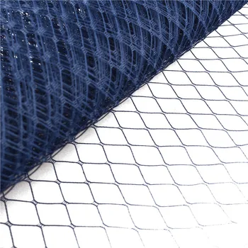 

2019 10yard/lot New Navy or 26 colors DIY Birdcage Veil fascinators Veiling Millinery hats netting Hair accessories 10"25CM