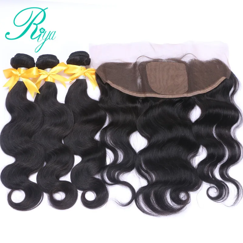 body wave bundles with 13X4 silk base closure (1)