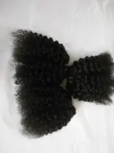 One Piece 8″ Super Cheap Short Brazilian Kinky Curly Virgin Hair Unprocessed Hair Cuts For Women 50G/bundle 12Kinds Of Color
