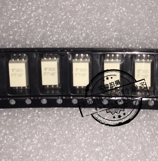 Enviar livre 50 шт P714F TLP714F SMD СОП-6 optoacoplador importado Оригинал Ново