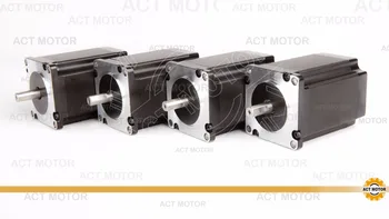 

Shipping From China!ACT 4PCS Nema23 Stepper Motor 23HS8840D8P1-C 0.5mm-Single Flat Shaft 8mm-Diameter 80mm 2.2N.m 8Leads