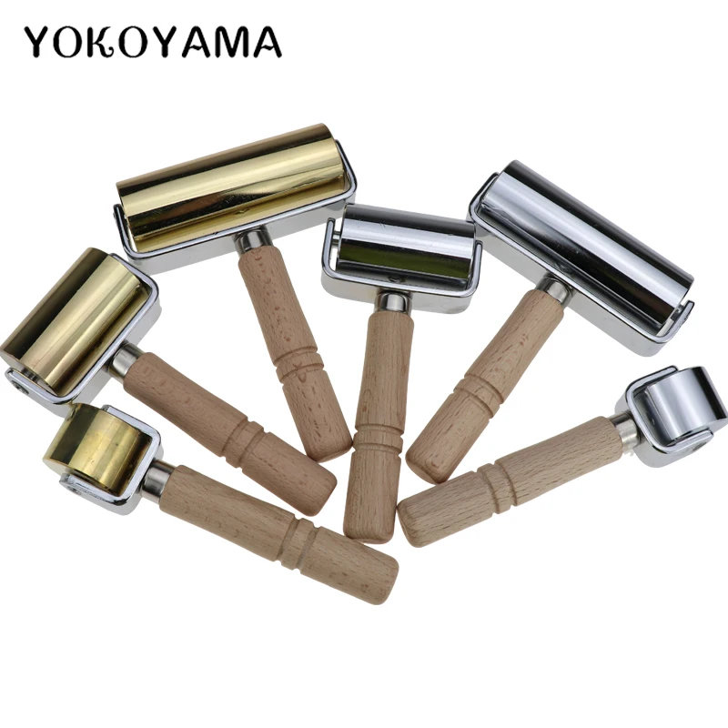

YOKOYAMA 36/69/110MM Leather Roller Tools Leather Glue Edges Laminating Roller Craft Tool Leather Blankholder Platen Tool