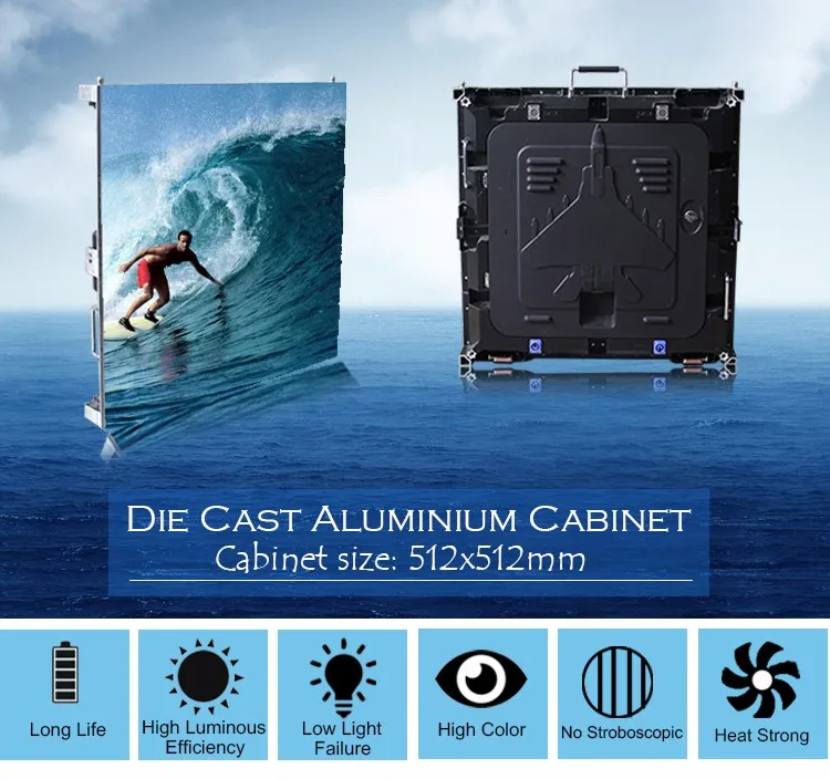 P4 diecast cabinet 512x512mm