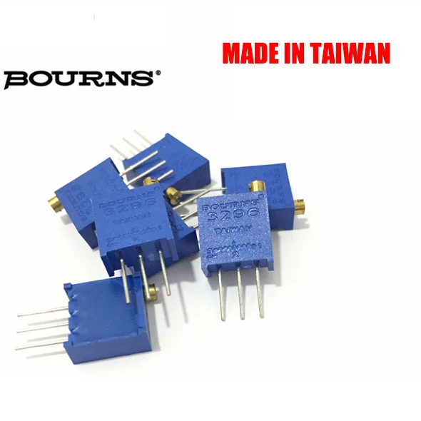 Free shipping 100pc original BOURNS potentiometer 3296W 10K 50K 100