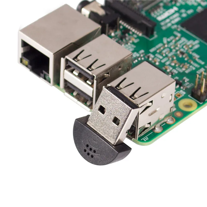 Sunfower USB мини-микрофон для Raspberry Pi 4 Модель B, 3B+, 3B, 2 модели B и Rpi B+ ноутбук Настольный ПК Skype