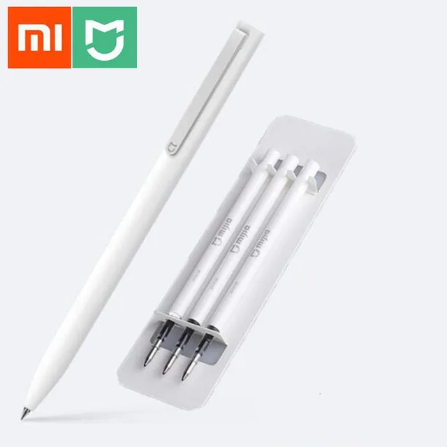 Xiaomi Mijia Sign Pens 9,5 мм ручки для подписей PREMEC гладкая швейцарская заправка MiKuni японские чернила добавить Mijia ручки черный Заправка