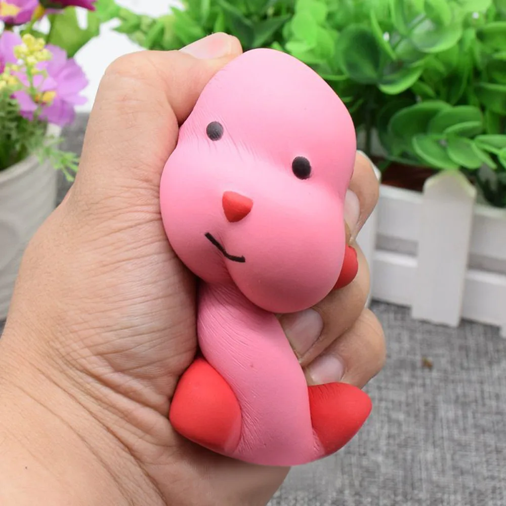Пена Squishies крем Ароматические стрейч Сожмите собака мягкими Животные антистресс Игрушечные лошадки снятие стресса 30S8319 Перевозка груза падения