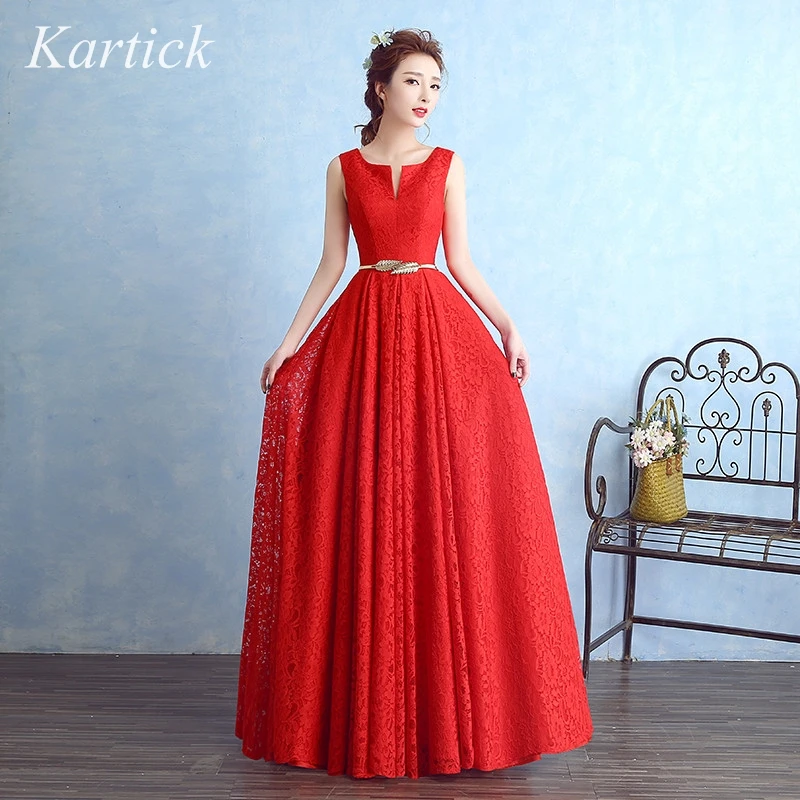 2016 New Lace Evening Dresses with Sashes Elegant Bride Gown Long Ball Prom Party Homecoming/Graduation Backless Formal Dress