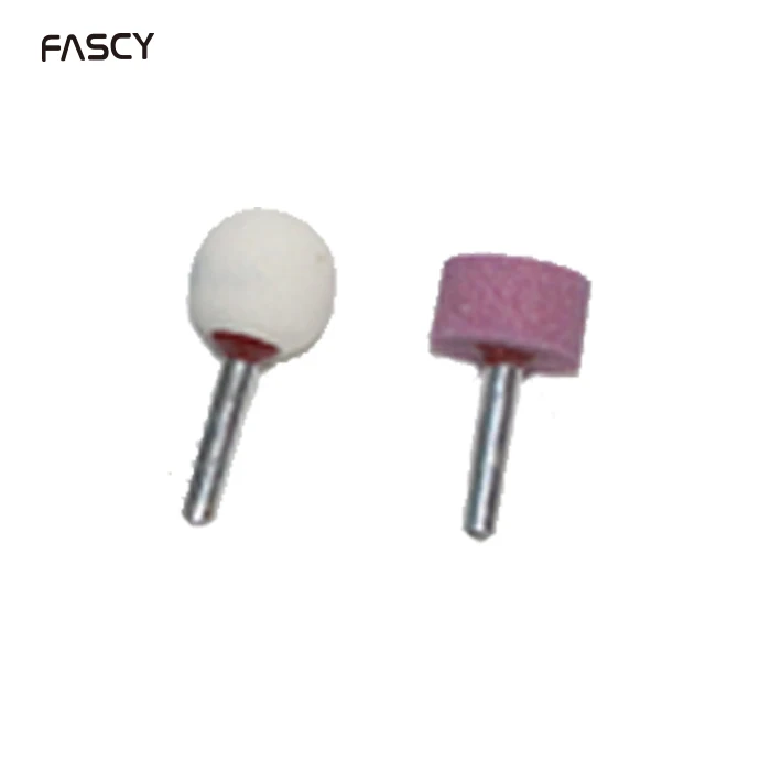 5pcs Mounted Stone Point Abrasive Grinding Wheels Bit Set for Dremel Rotary Tools 6mm Dia Shank