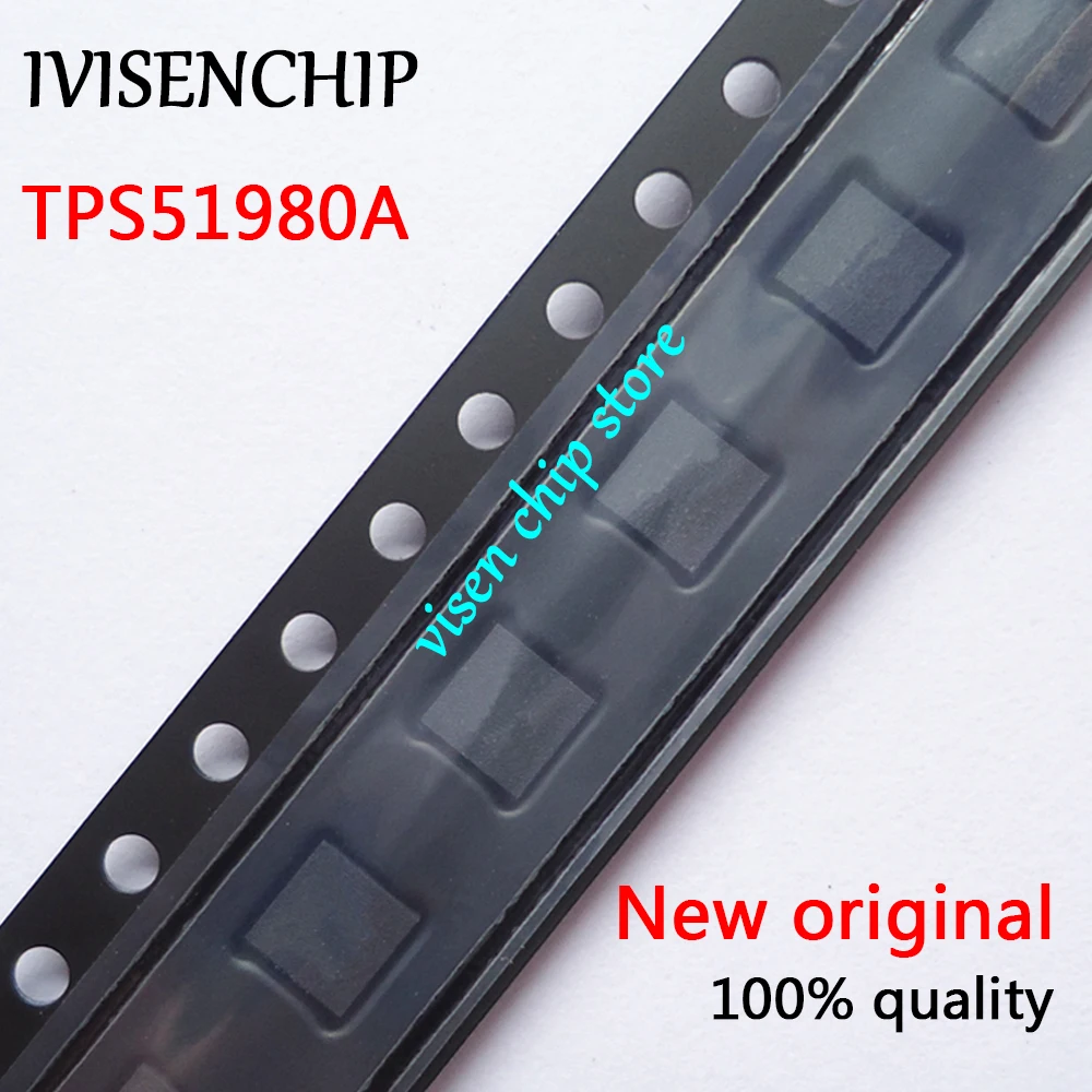 10pcs*  Brand New   TPS51980A   51980A   QFN-32  IC  Chip