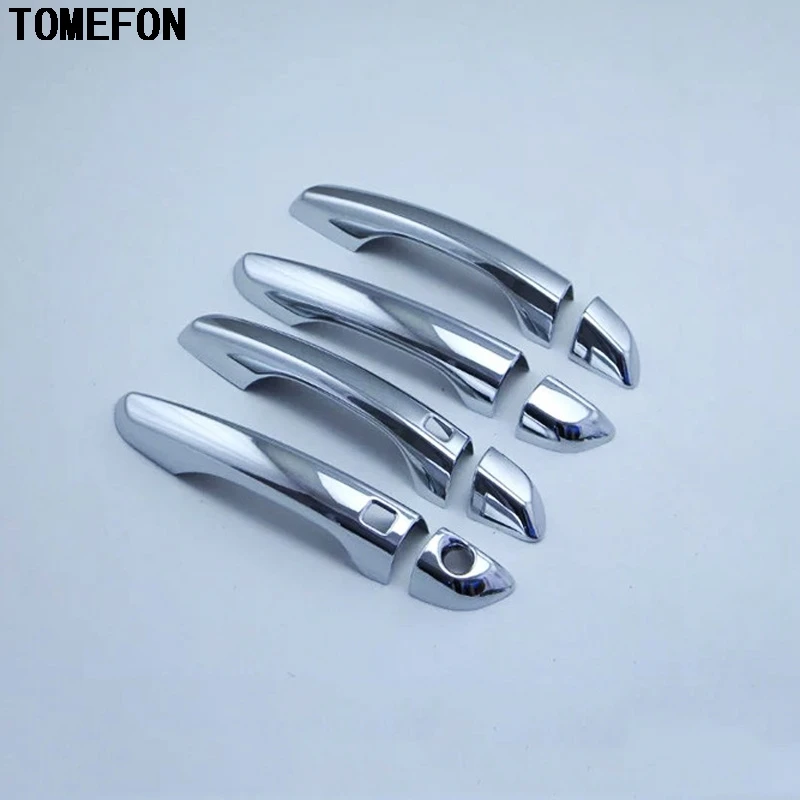 

TOMEFON ABS Chrome Door Handle Cap Catch Cover Trim Frame Auto Exterior Styling Decoration For Hyundai Elantra Avante 2016 2017