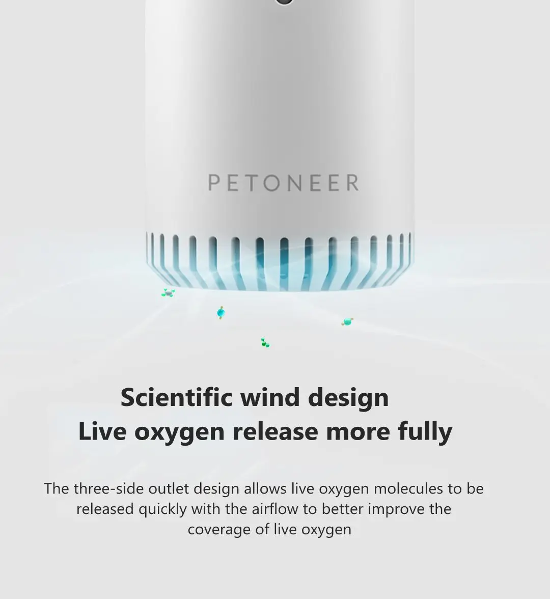 Original Xiaomi Petoneer Smart Odor Eliminator for Pet Air Purifier Multi-function Freshener Sterilizer Deodorizer AOE010