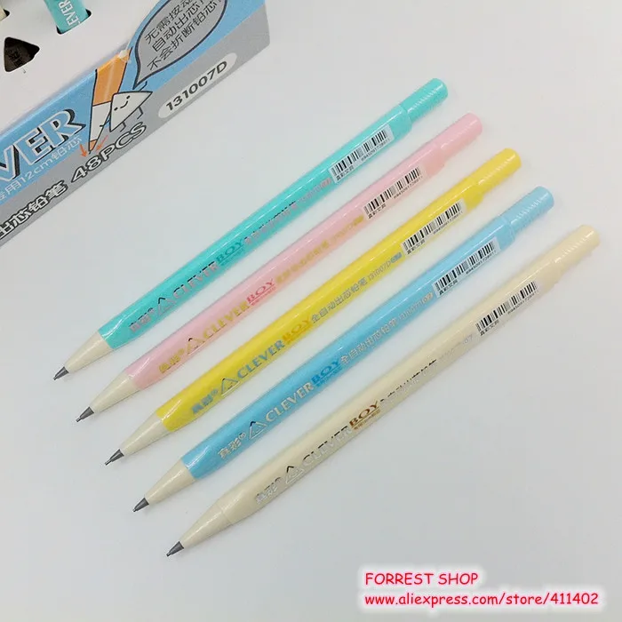 [TrueColor](6 шт./лот) Kawaii корейский Школьный набор канцелярских принадлежностей Забавный механический карандаш 0,7 мм для детей 131007D