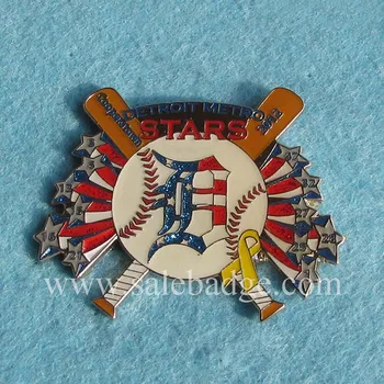 

DIY Sport Soft Enamel fashion badges baseball pins