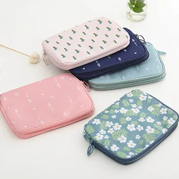 

1pc portable storage bag mini travel bag emergency package storage accessories digital USB cable waterproof headset storage bag