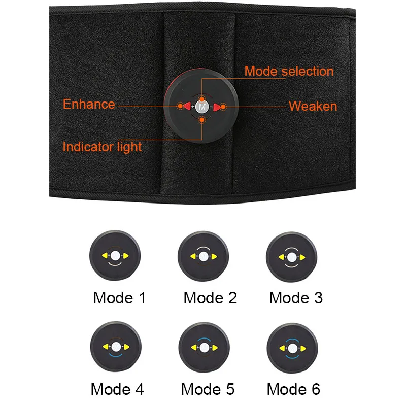 Фитнес Вибрационный пояс для мышц электростимулятор стимулятор мышц живота тонер EMS тренажер Тренажерное Оборудование для похудения