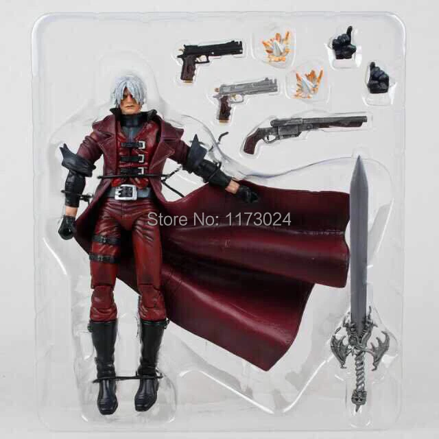 FIGURA DEVIL MAY CRY DANTE FIGURE 18CM NUEVO COLECCIONABLE BOX//CAJA.