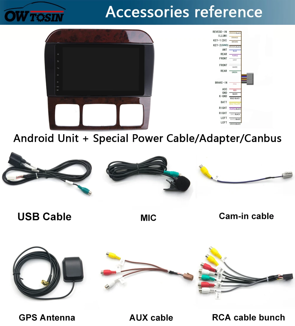 Discount 8" IPS 8 Core 4GB+64GB Android 9.0 Car Radio GPS For Mercedes-Benz S-Class W220 S280 S320 S350 S400 S500 DSP CarPlay Parrot BT 13 Discount 8" IPS 8 Core 4GB+64GB Android 9.0 Car Radio GPS For Mercedes-Benz S-Class W220 S280 S320 S350 S400 S500 DSP CarPlay Parrot BT 13