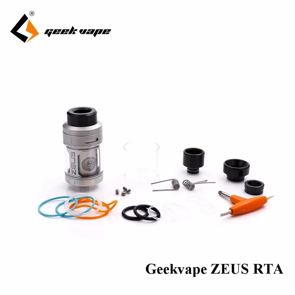 Электронная сигарета Geekvape Zeus RTA атомайзер 4 мл 3D для электронной сигареты Aegis бокс