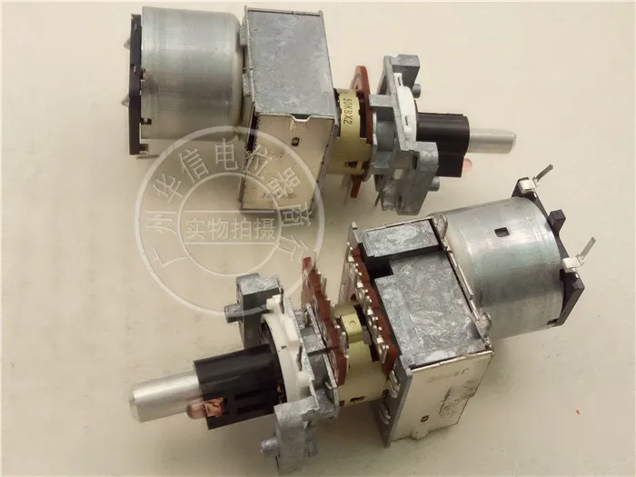 [VK] моторный потенциометр ALPS/японский двойной RK16312MGLITA переключатель