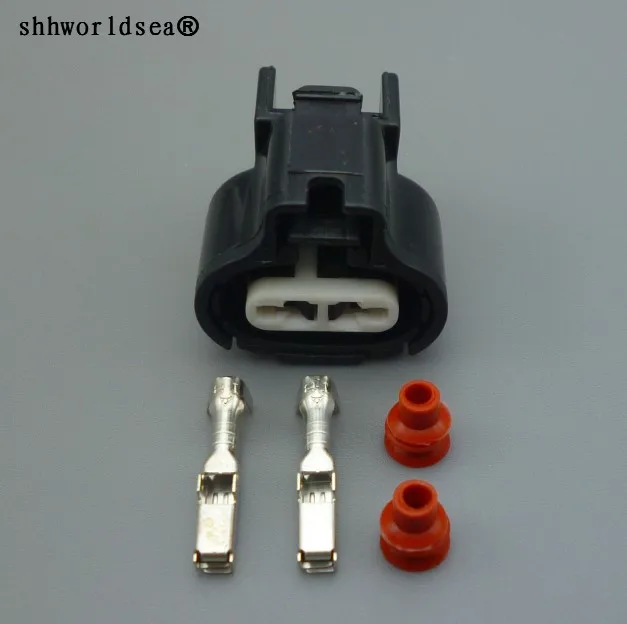 

shhworldsea 2pin 2.2mm auto wiring harness plug waterproof cable plug connector 7283-1224-30