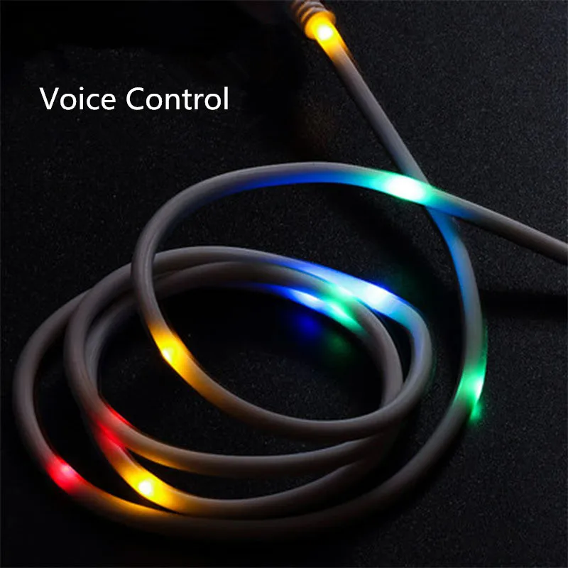 

Vibrating Sound Explosion Models DJ Personality Creative Voice Control Beat Data Line LED Colorful Light Fast Filling Light Manu
