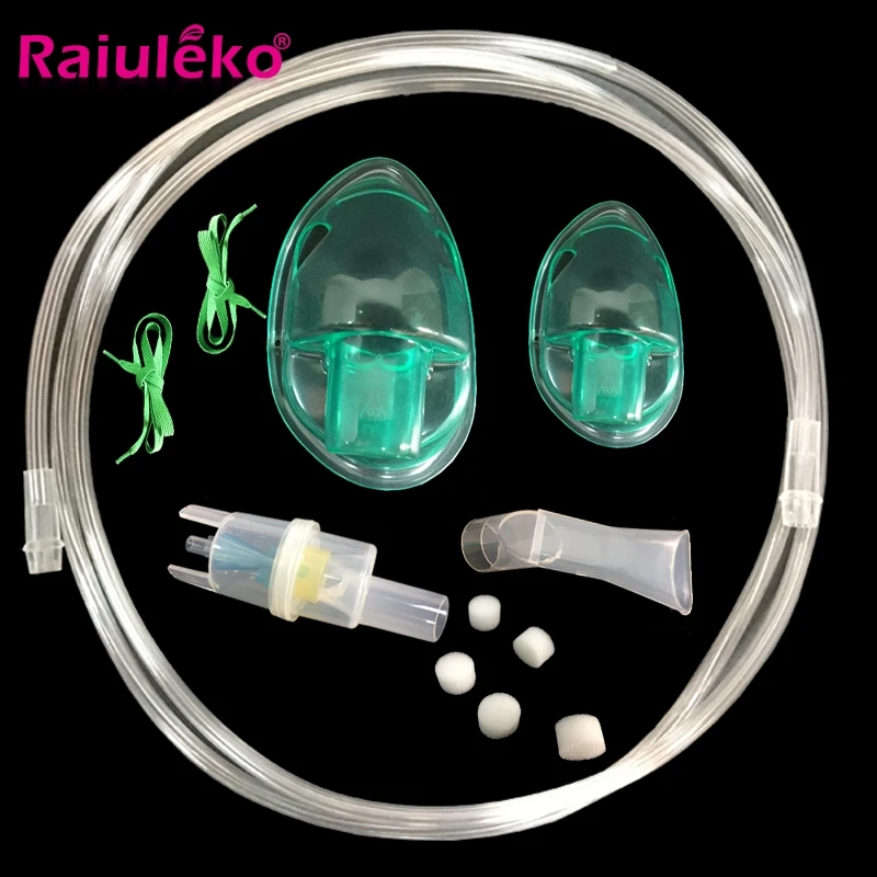 

High quality Family Adult Child inhaler Nebulizer Cup Set Compressor Nebulizer Medical Mouthpieces Accessories Free Shipping